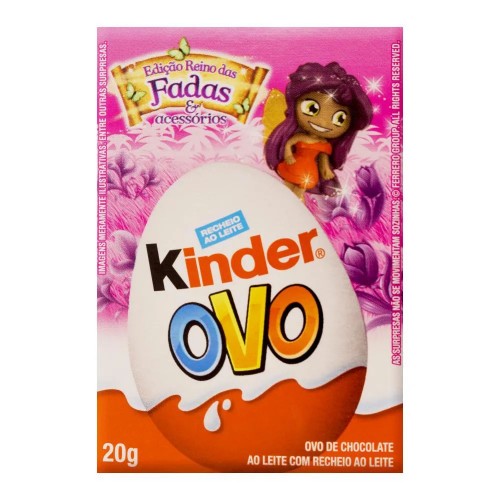 Chocolate Kinder Ovo Meninas  - 20 Gr
